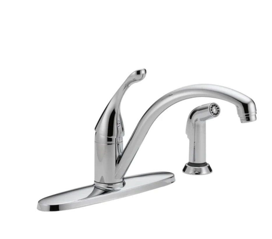 Presidential Feature - Delta Collins Single Handle Kitchen Faucet with Spray Kitchen Faucet (Included)
