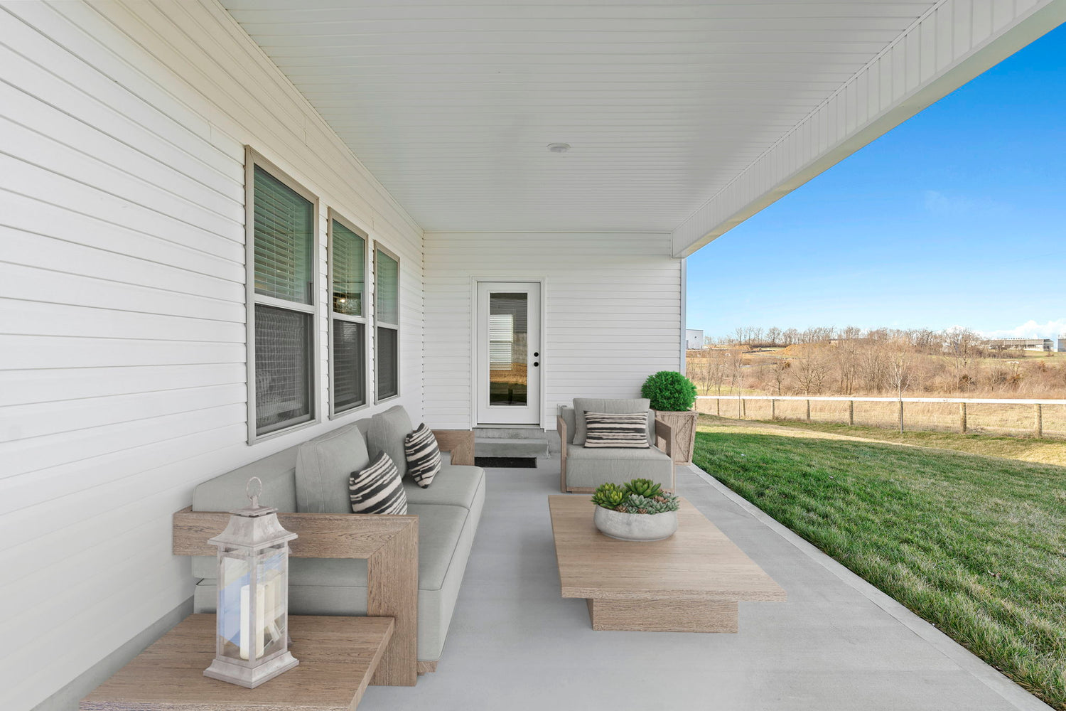 Rear Patio Door