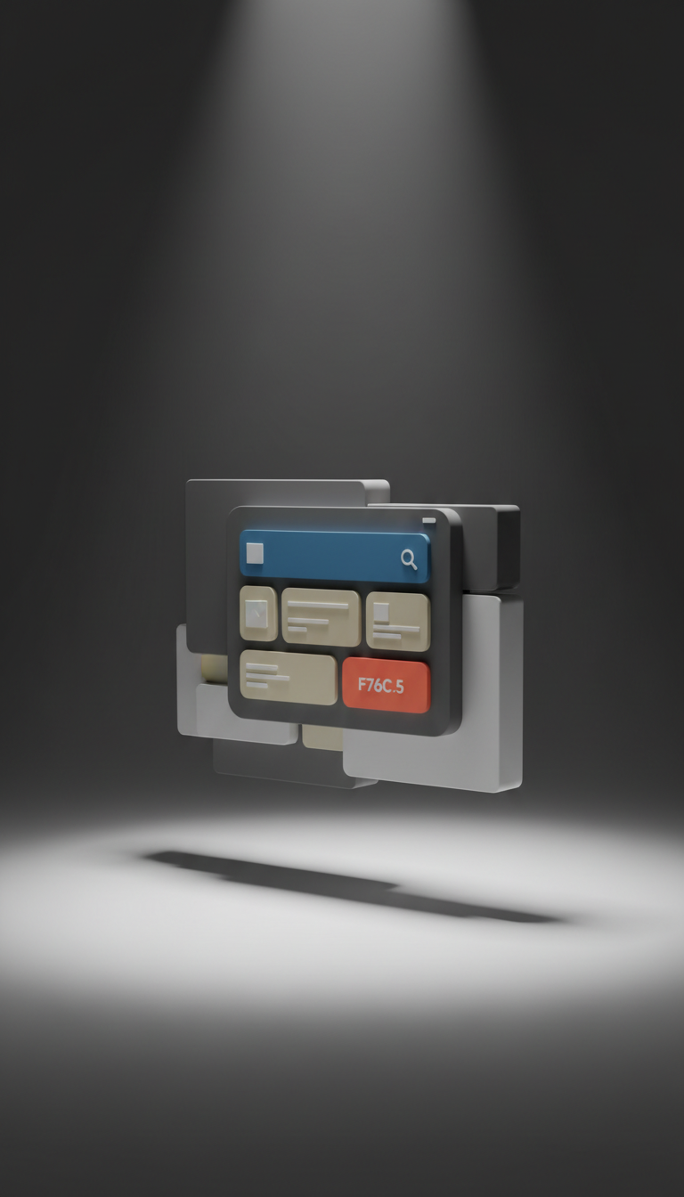 Homepage Builder UI with Device Packaging