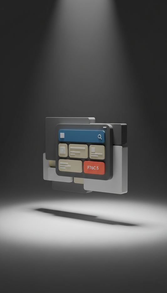 Homepage Builder UI with Device Packaging