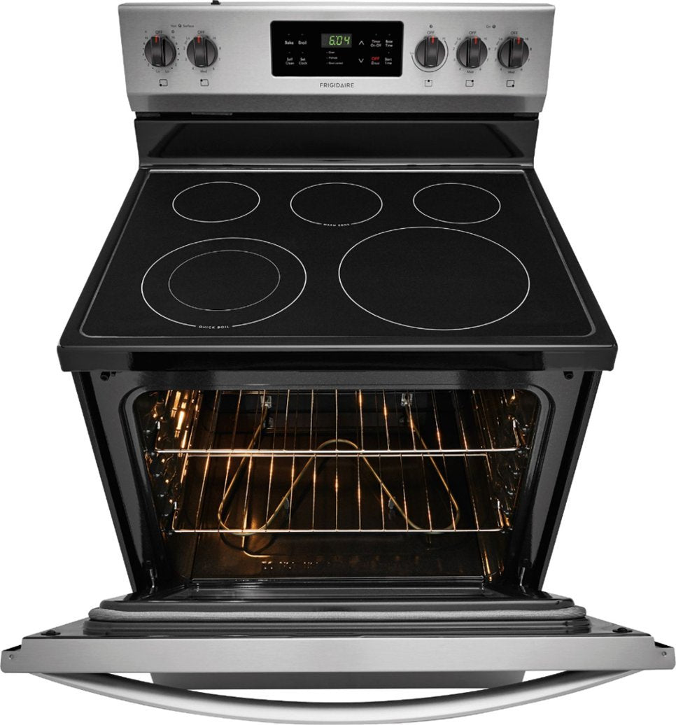 Included - Frigidaire Standard 30 in Electric Range & Oven