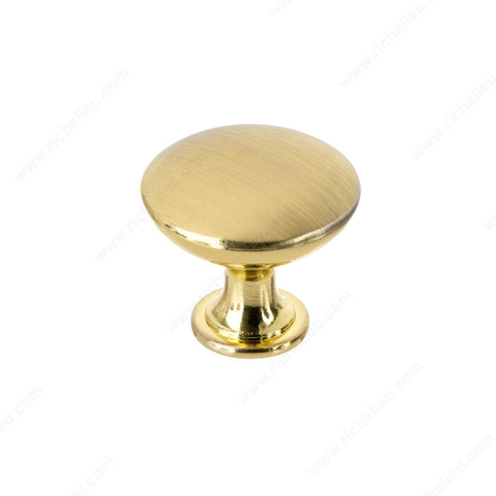 Knobs - Level 1 - Satin Brass